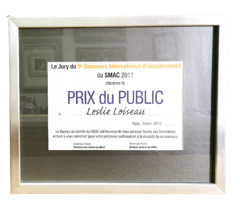 PRIX DU PUBLIC AU CONCOURS